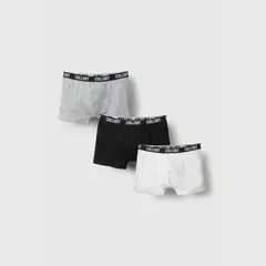 COLLOKY - Pack x3 Bóxer Niño Pack x3 Gris