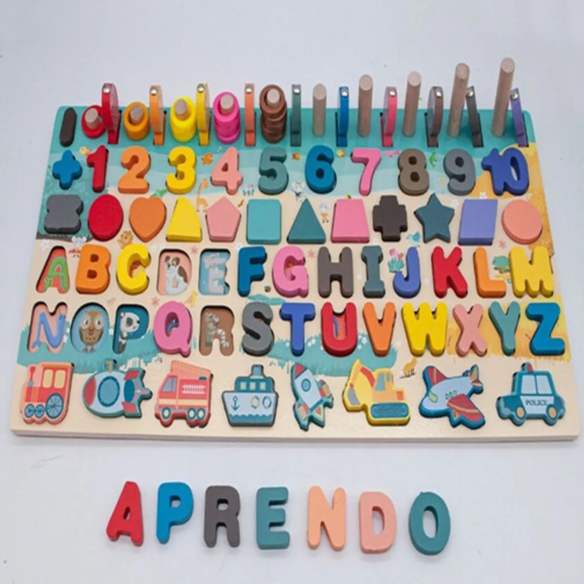 GENERICO - Juguete educativo preescolares de aprendizaje para niños