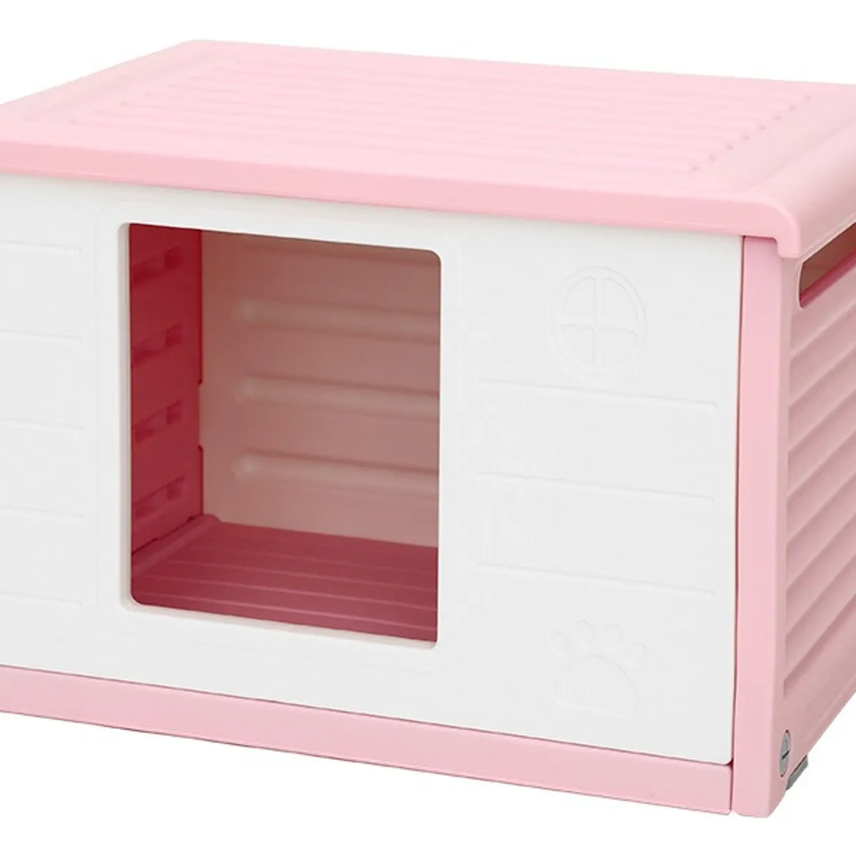 HOOPET - Casita De Gatos Para Interior O Exterior Fácil Armado