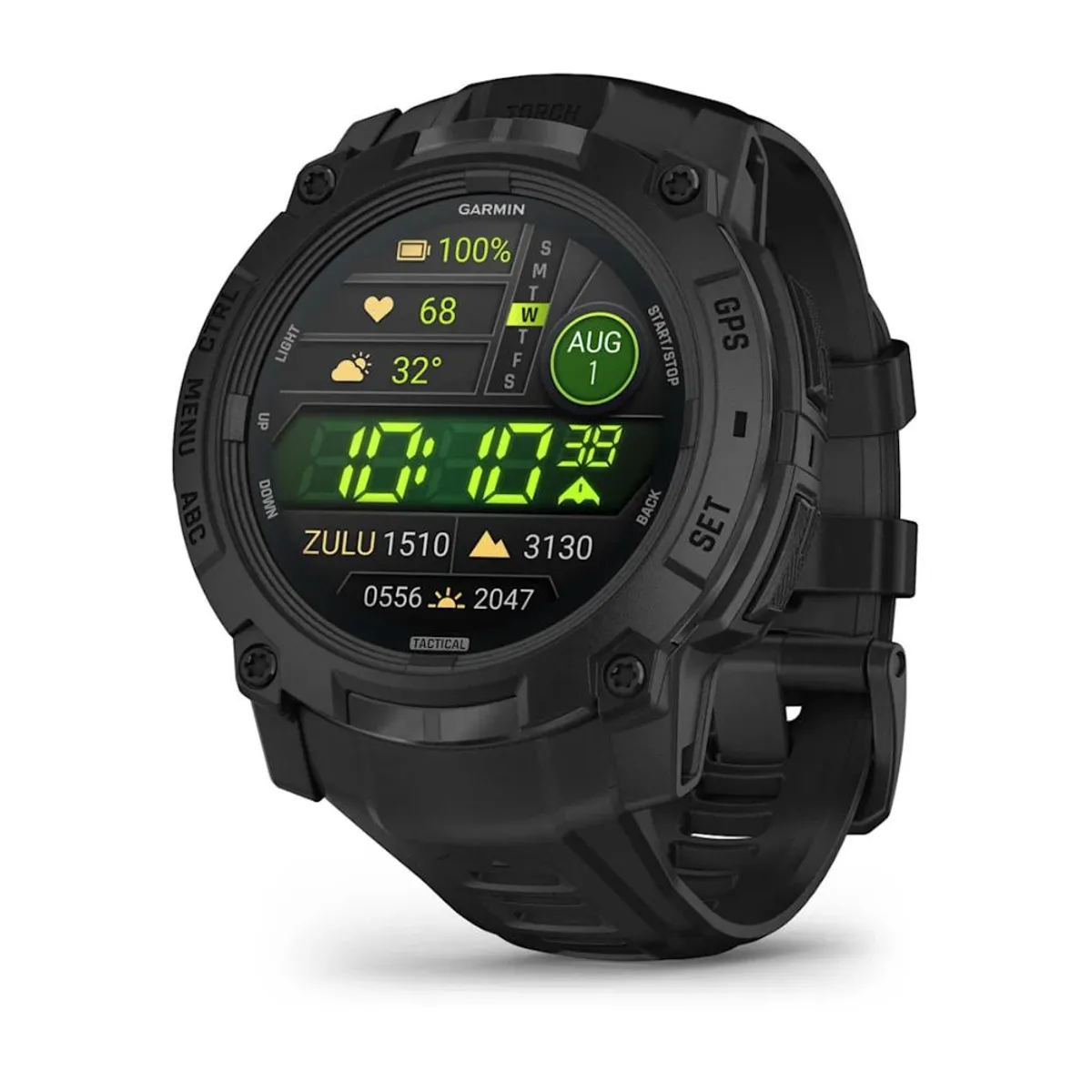 GARMIN - Smartwatch Instinct 3Tactical AMOLED 50mm Negro Garmin