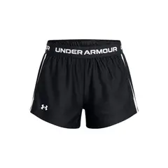 UNDER ARMOUR - Short Training para Niña Tech Negro