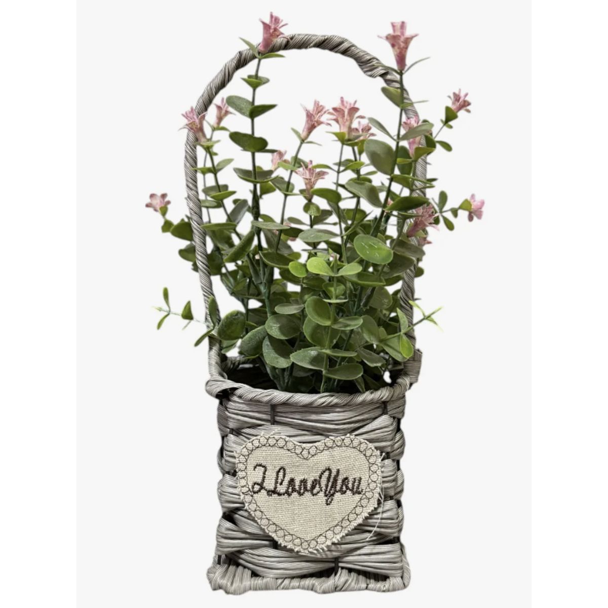 OKAY - Macetero Planta Artificial Flores Economicas Decorativa