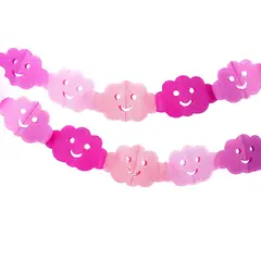GENERICO - GUIRNALDA NUBES ROSADO 2M X1 UNI