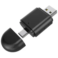 JOIGO - CarPlay Compatible Con iPhone y Android Enchufe Dual 2 En 1