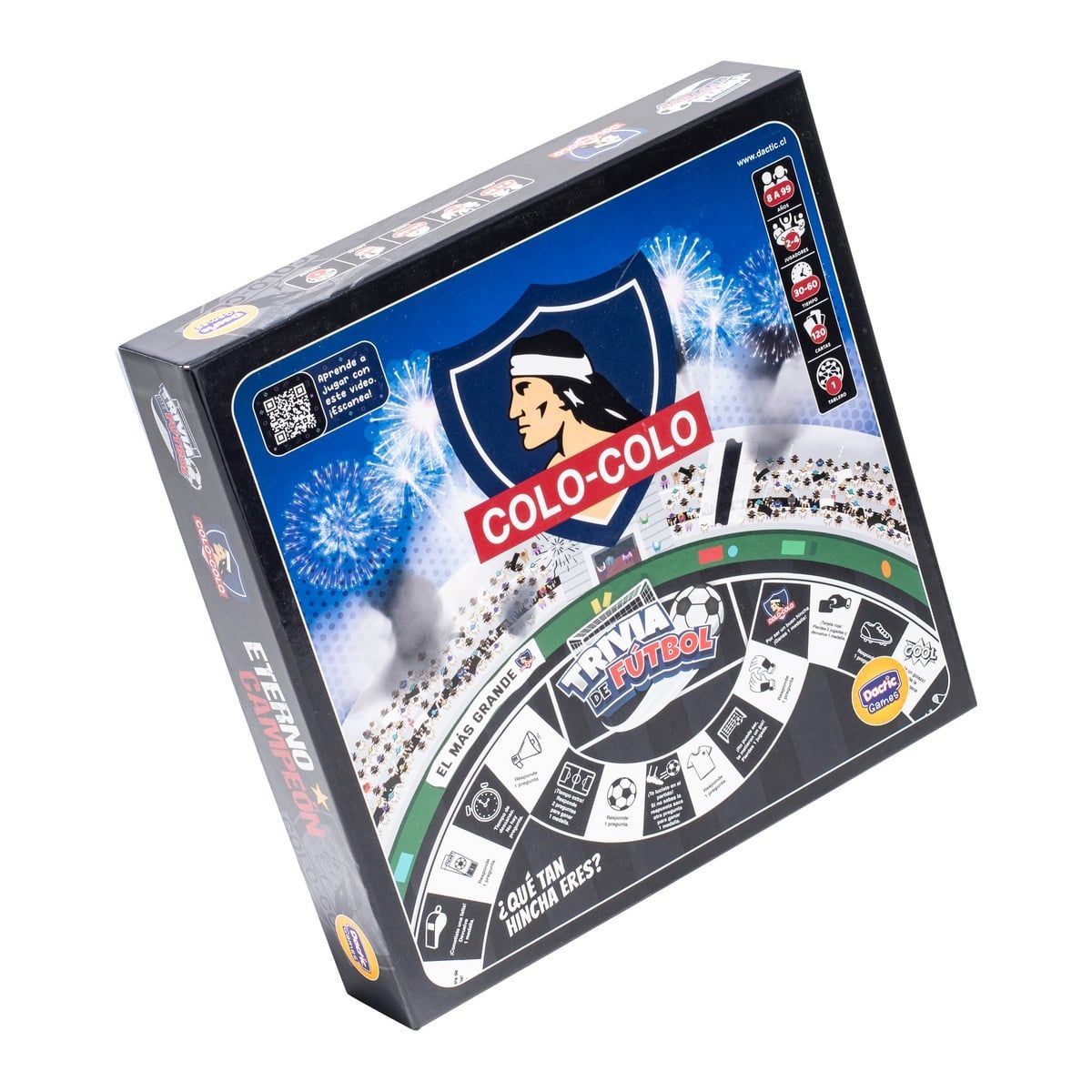 DACTIC - Juego De Mesa Trivia De Futbol Colo-colo Dactic