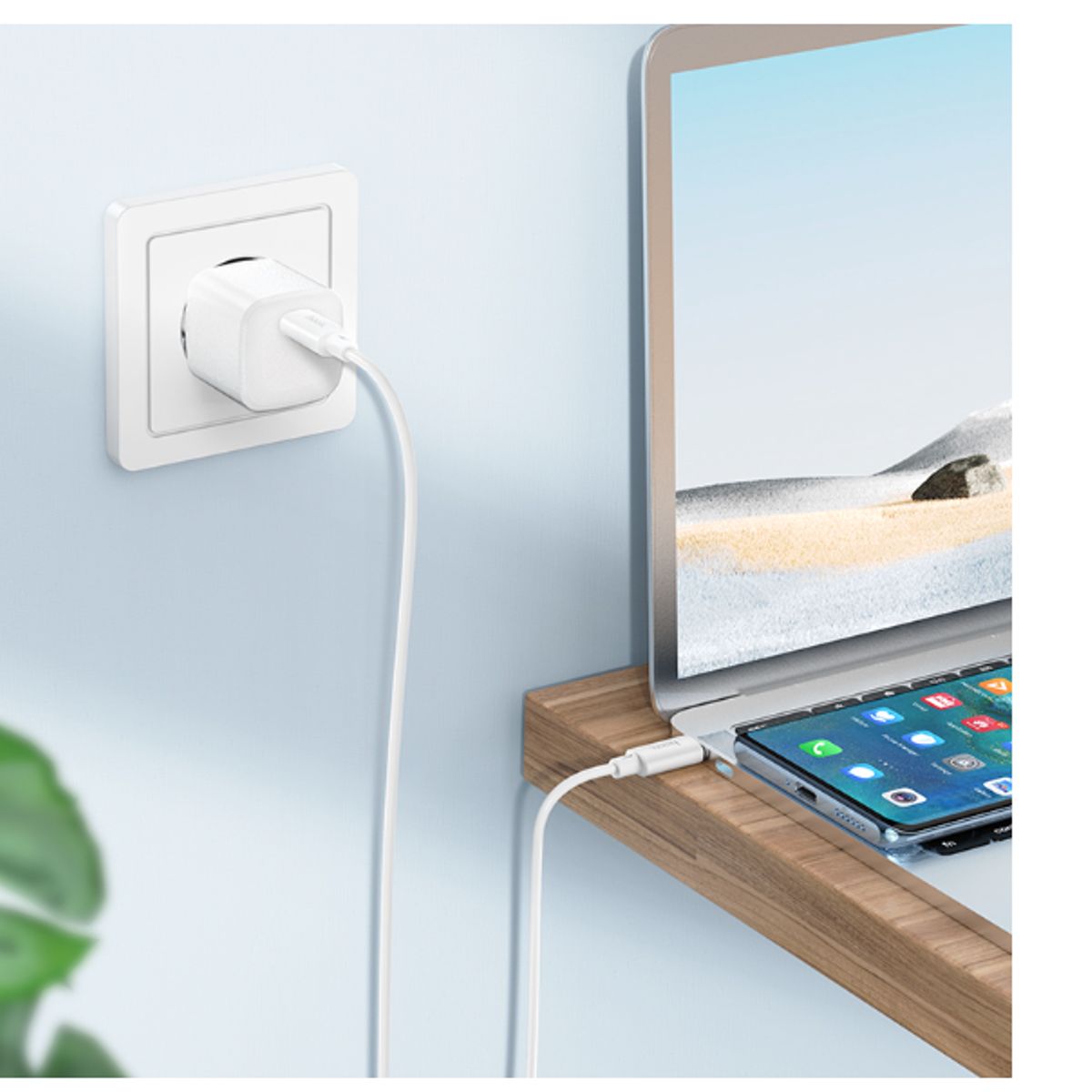 HOCO - Cable USB-C a USB-C  2M  60W Hoco X88