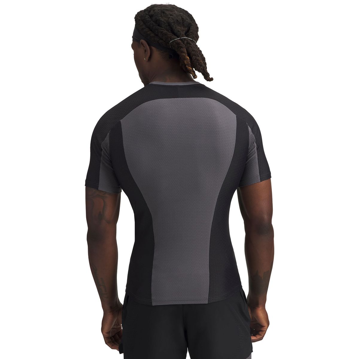 UNDER ARMOUR - Polera Manga Corta Training para Hombre Halo Gris UNDER ARMOUR