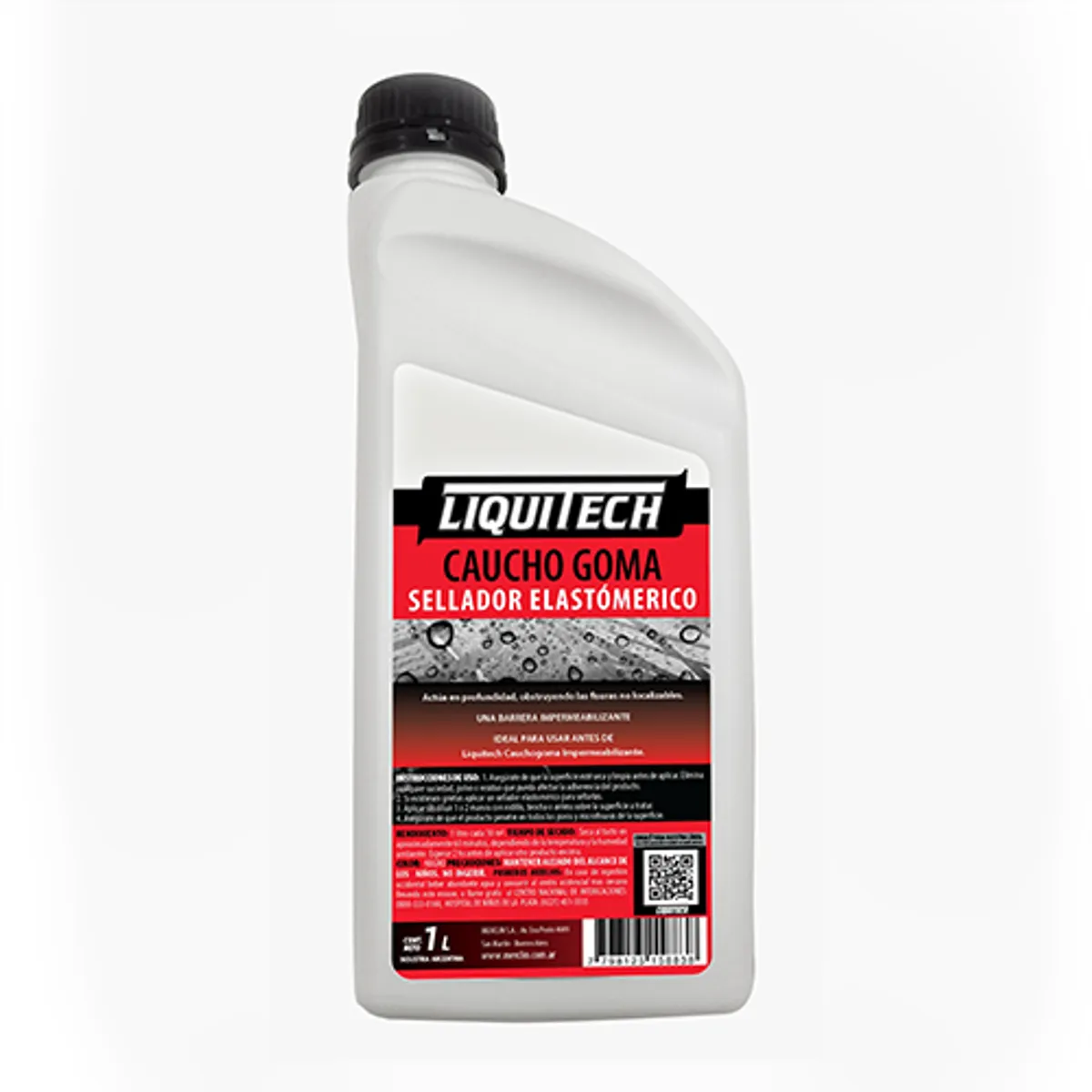 Sellador Elastomeríco Cauchogoma Impermeabilizante 1L Liquitech, marca GENERICO - Foto Principal