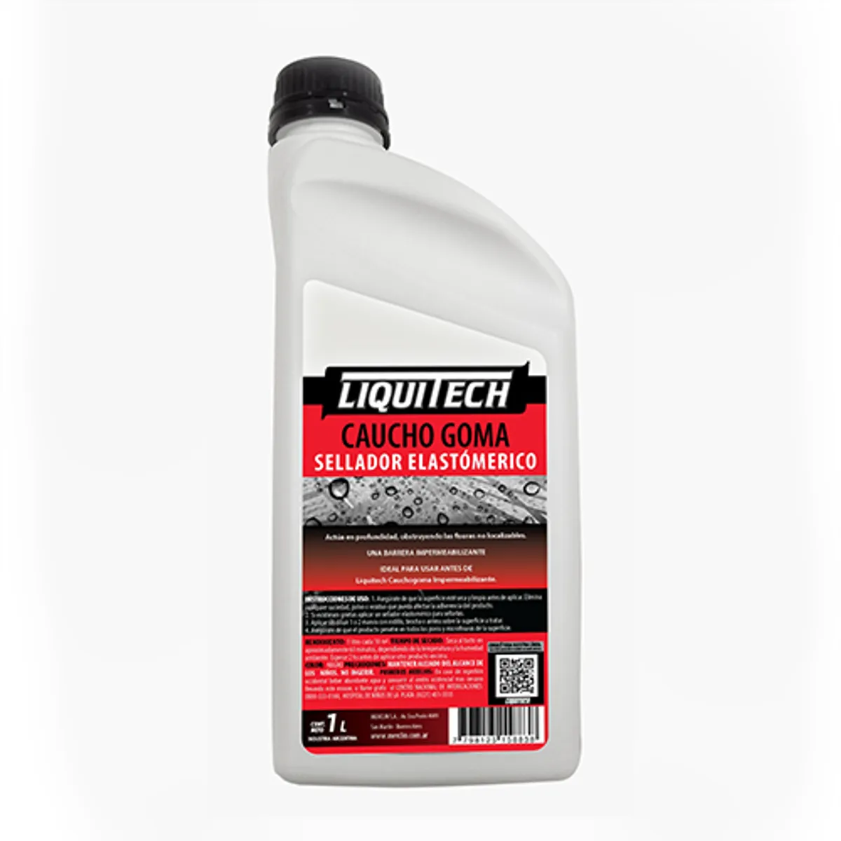 Sellador Elastomeríco Cauchogoma Impermeabilizante 1L Liquitech, marca GENERICO - Foto Principal