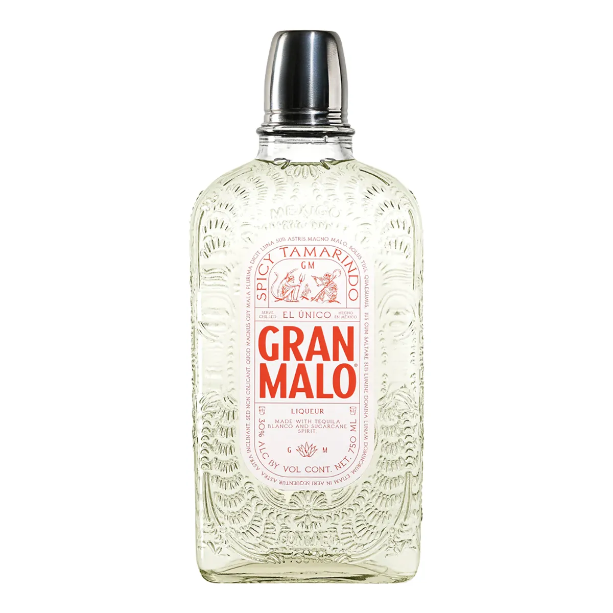 GENERICO - Licor de Tequila Gran Malo Spicy Tamarindo 30° 750cc