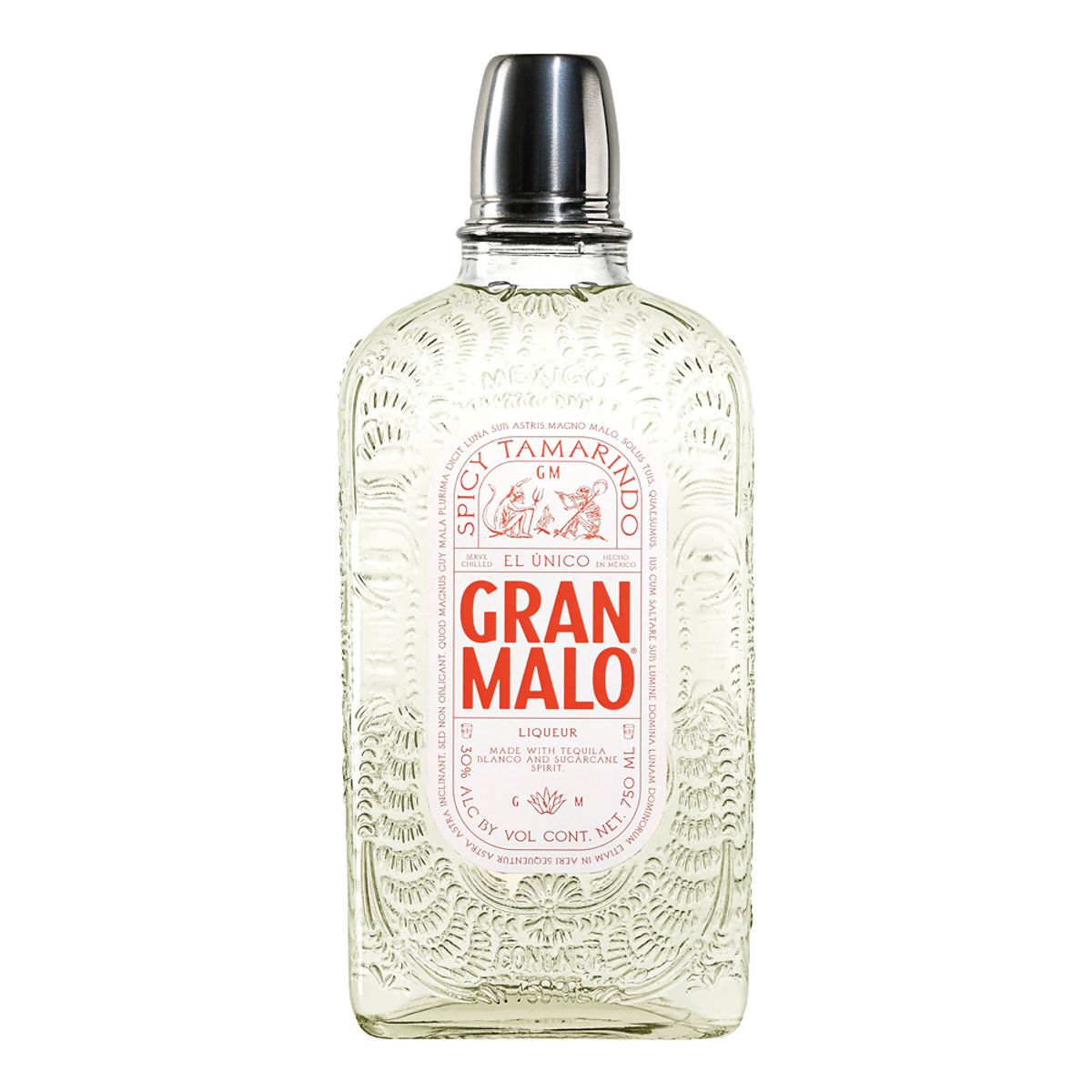 GENERICO - Licor de Tequila Gran Malo Spicy Tamarindo 30° 750cc