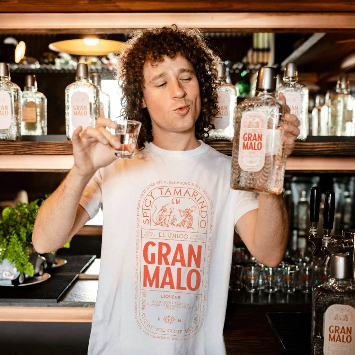 GENERICO - Licor de Tequila Gran Malo Spicy Tamarindo 30° 750cc