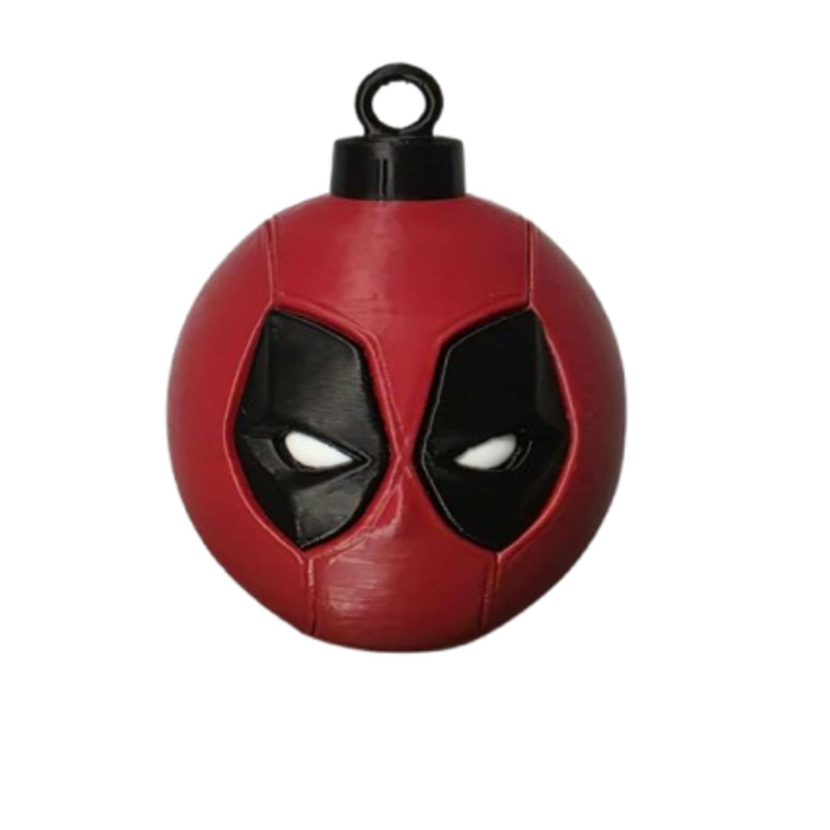 GENERICO - Adorno para el Árbol de Navidad- Bola de Deadpool
