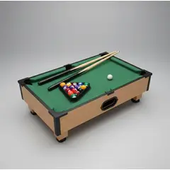 GENERICO - Mini Mesa De Pool De Sobremesa 51cm Con Tacos Y Bolas