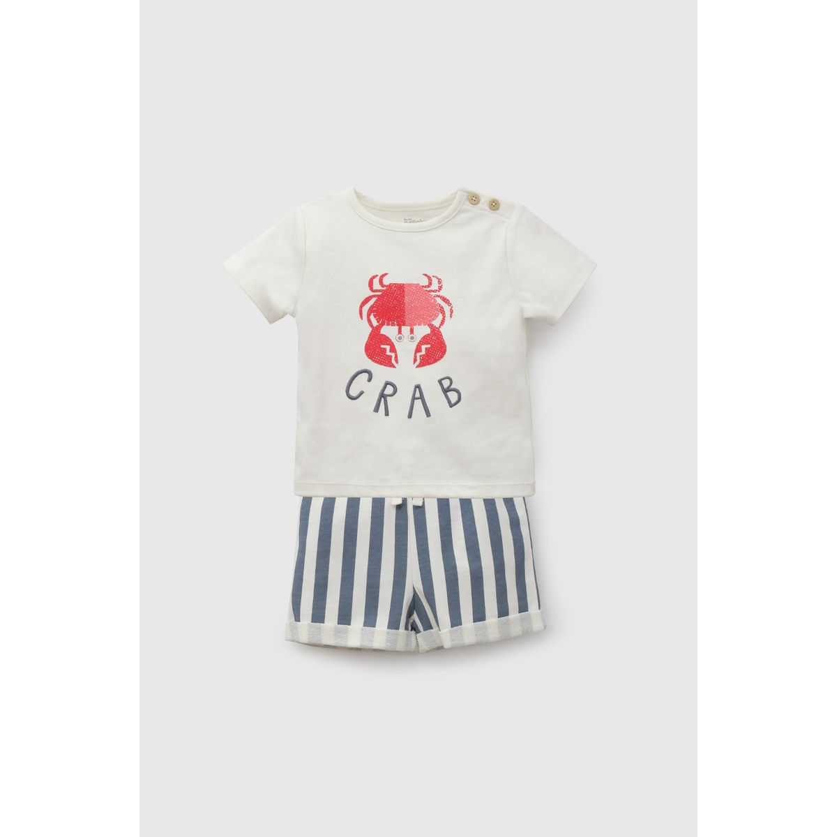 COLLOKY - Conjunto de Polera y Short de Niño 100% Algodón