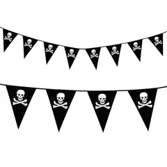 GENERICO - BANDERIN PIRATA 3M X1 UNI