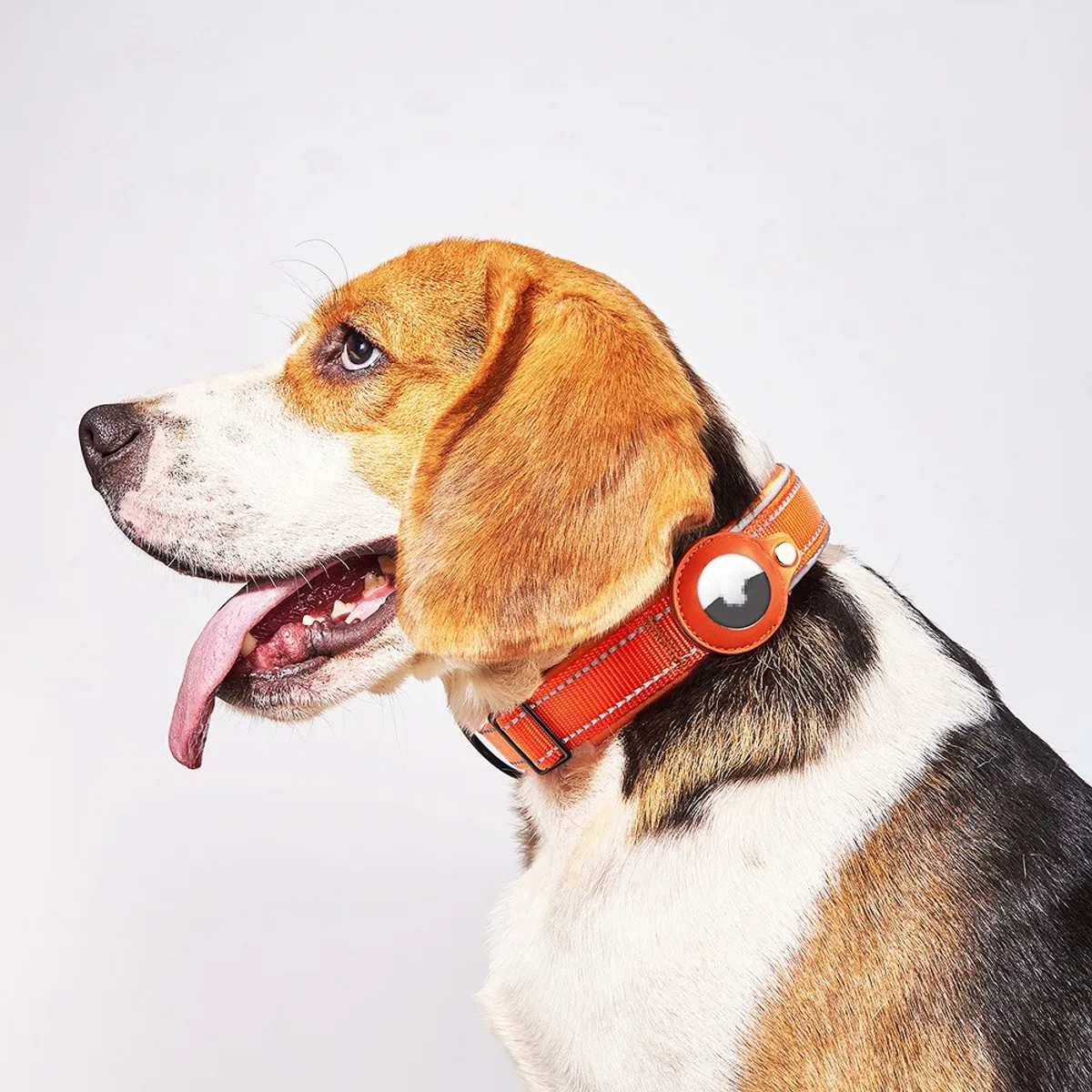 HOOPET - Collar Con Funda Airtag Para Perros O Gatos Mascotas - Celeste XL