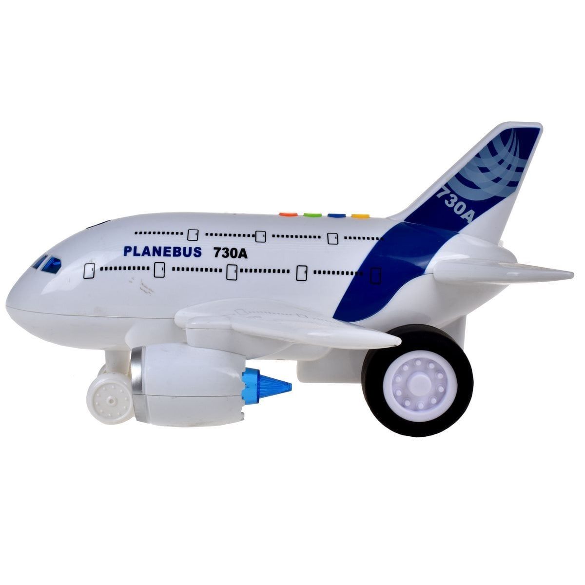 ANSALDO - Avión Fricción Con Luces Y Sonidos