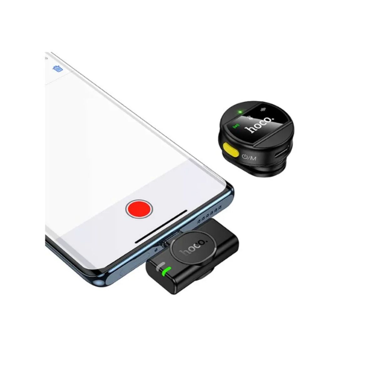 HOCO - Microfono USB-C Inalámbrico Lavalier Clip Magnetico Hoco L21