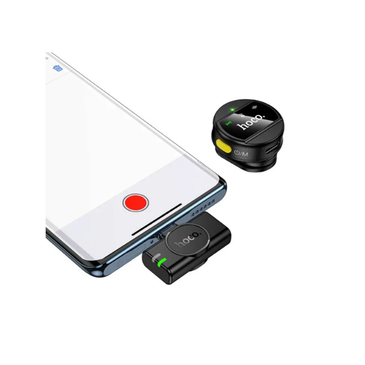 HOCO - Microfono USB-C Inalámbrico Lavalier Clip Magnetico Hoco L21