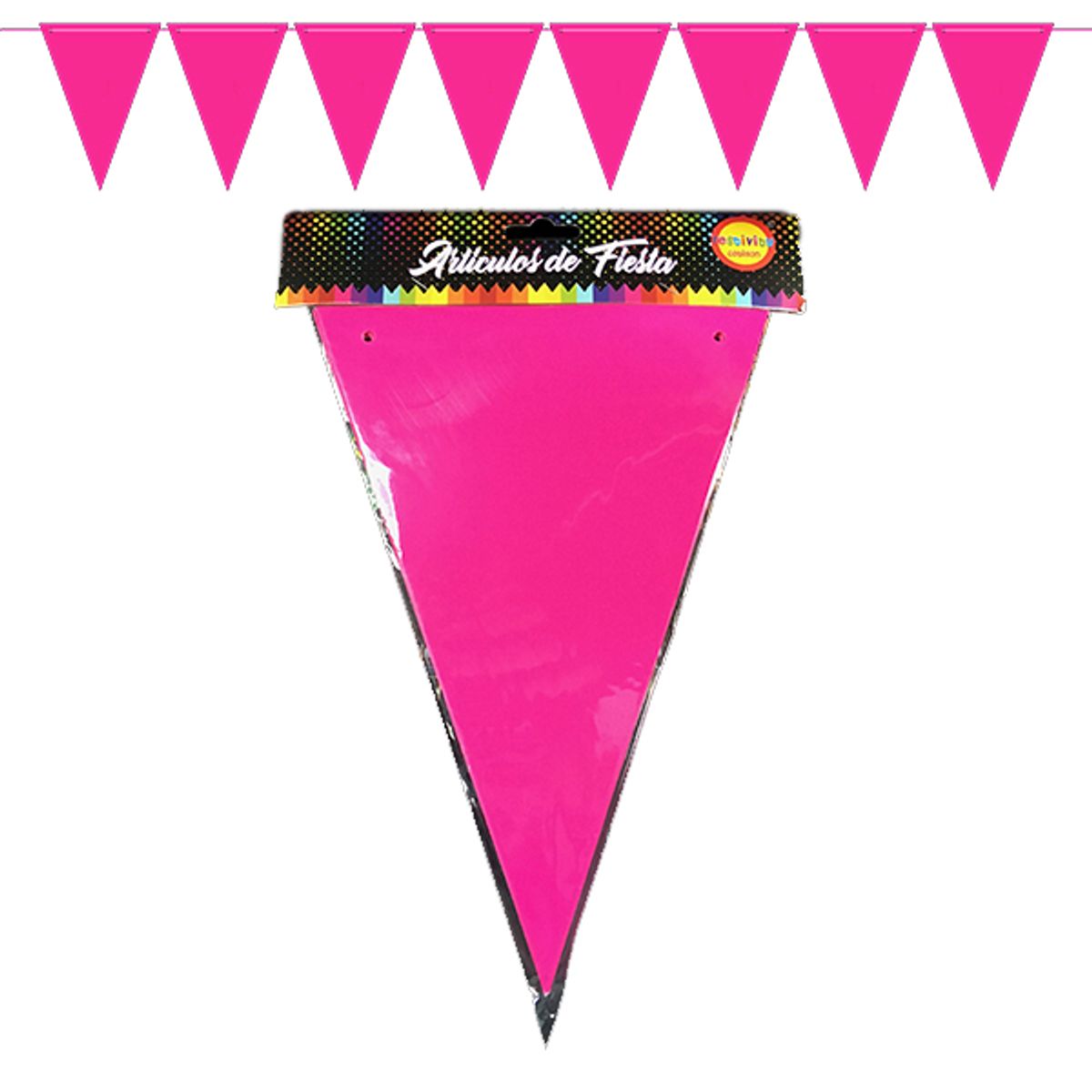 GENERICO - BANDERIN FLUOR FUCSIA 5M X1 UNI