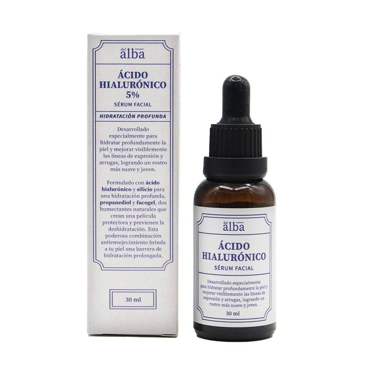 ALBA - Serum Acido Hialuronico 5% 30ml Del Alba