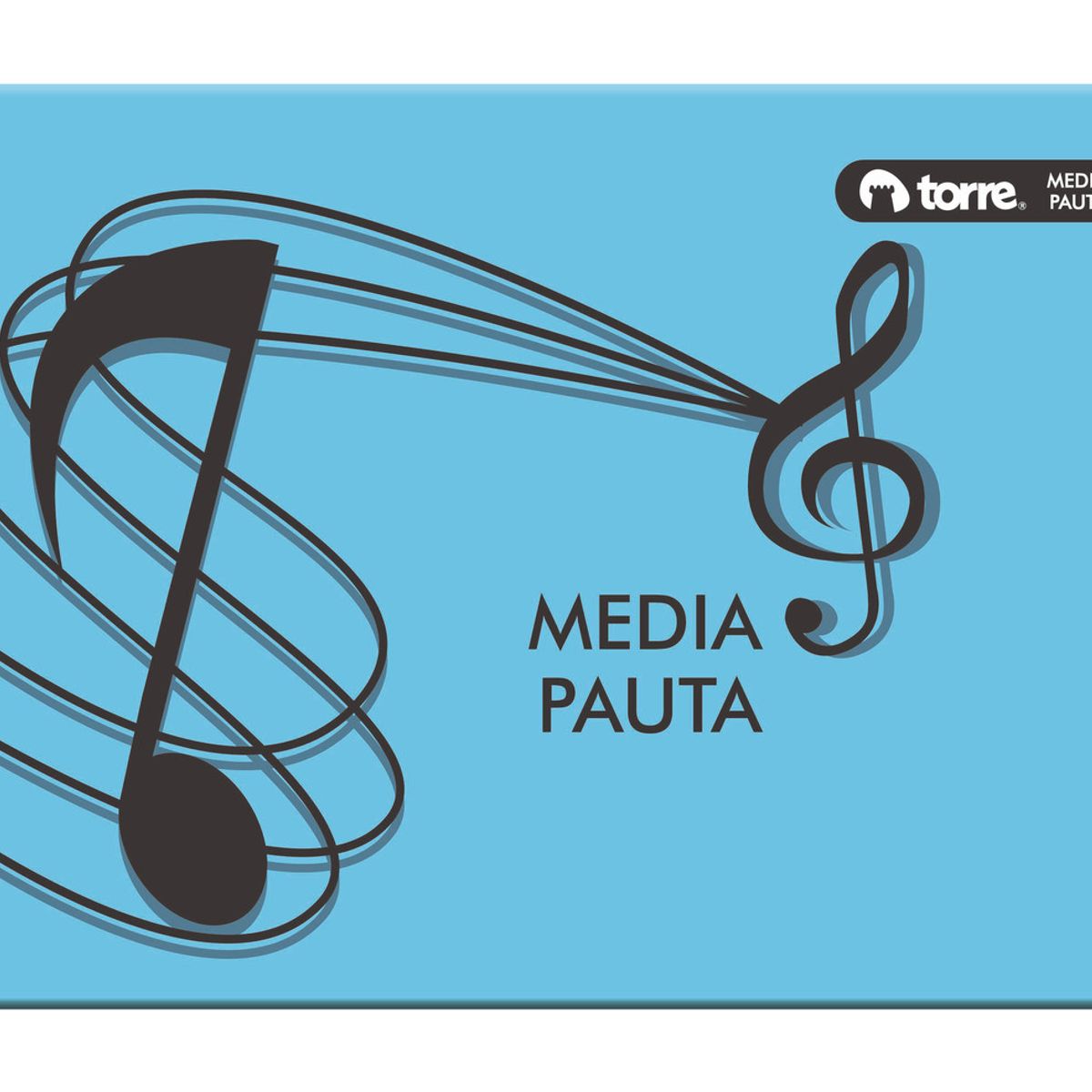 TORRE - Cuadcosido Torre Musica Media Pauta 10H