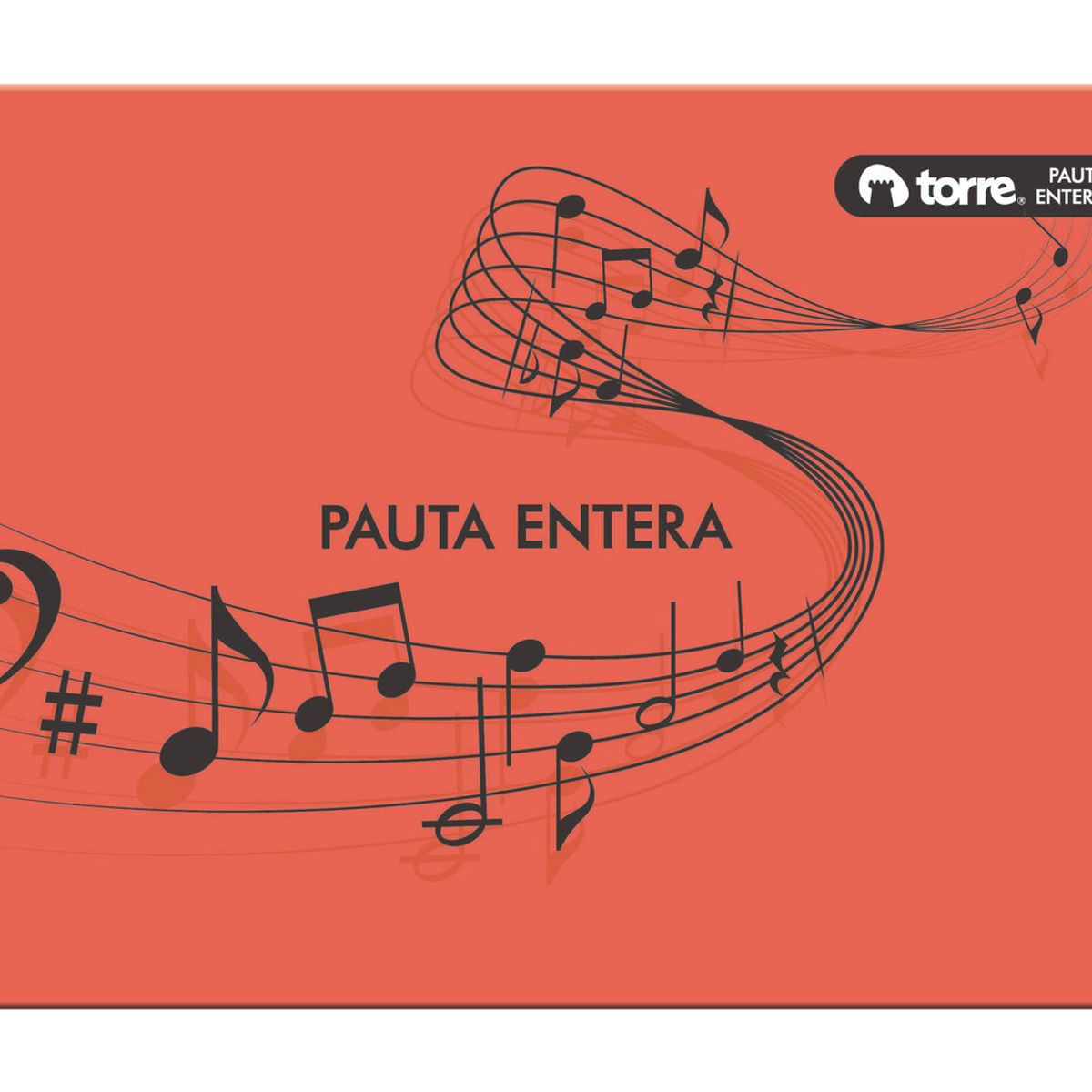 TORRE - Cuadcosido Torre Musica Pauta Entera 10