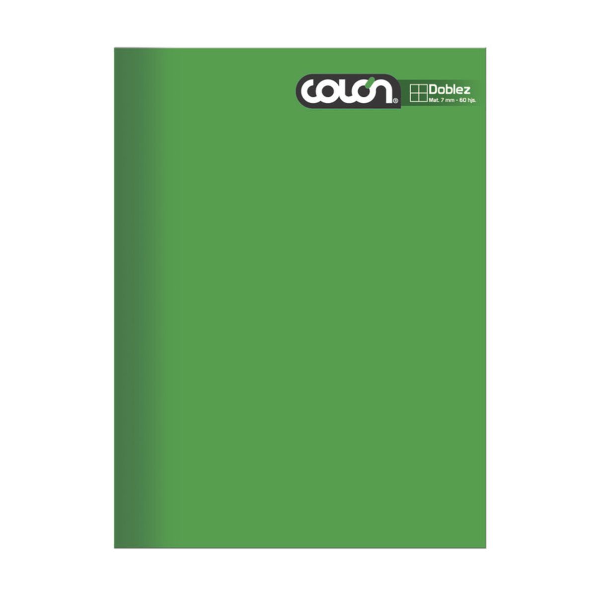 TORRE - Cuad Doblez Colon Liso Mat 7Mm  60 Hj
