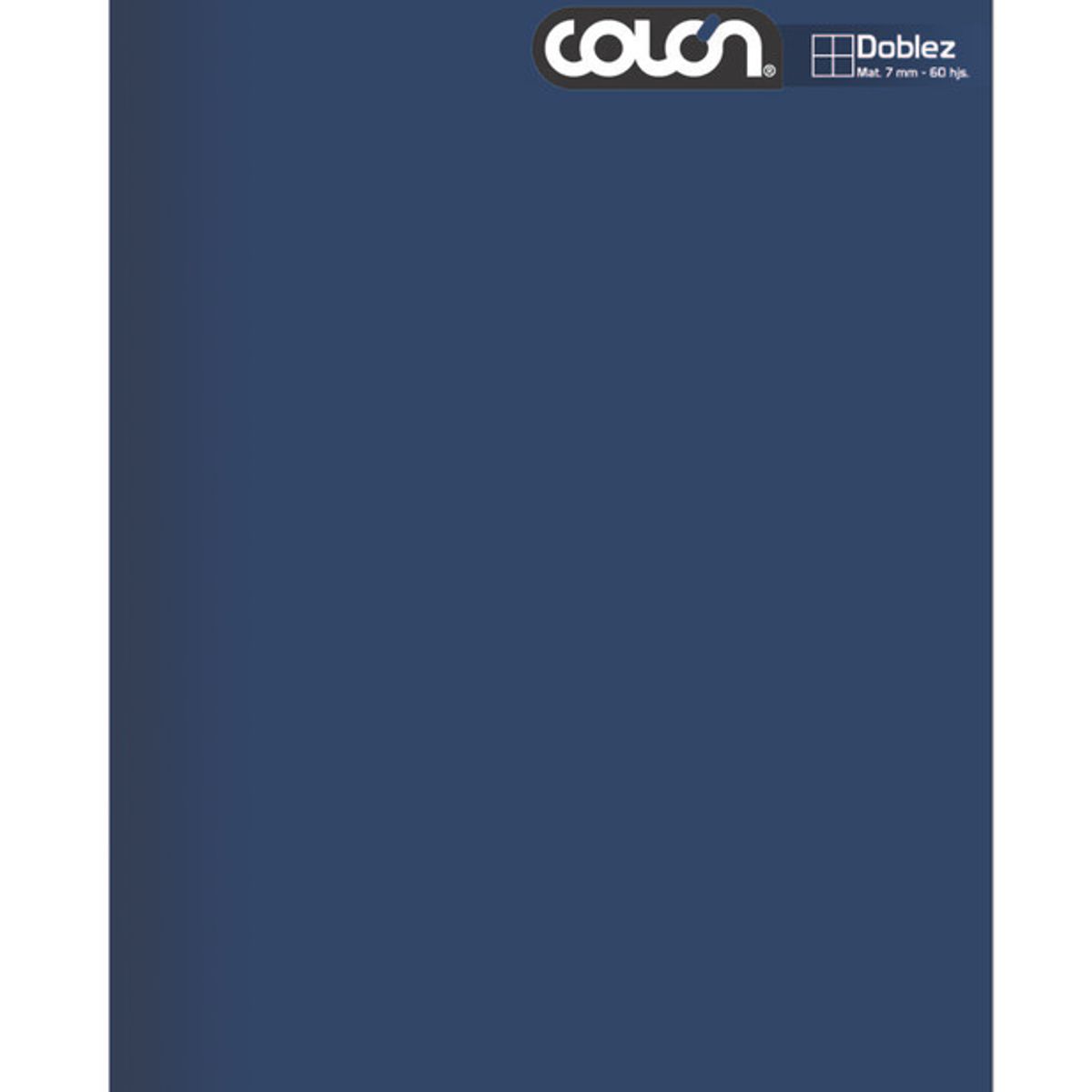 TORRE - Cuad Doblez Colon Liso Mat 7Mm  60 Hj