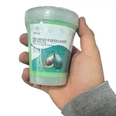 ANGELES DEL HOGAR - SHAMPOO EXFOLIANTE DE PALTA LIMPIEZA PROFUNDA