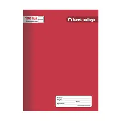 TORRE - Cuad College Liso Compos 100 Hj