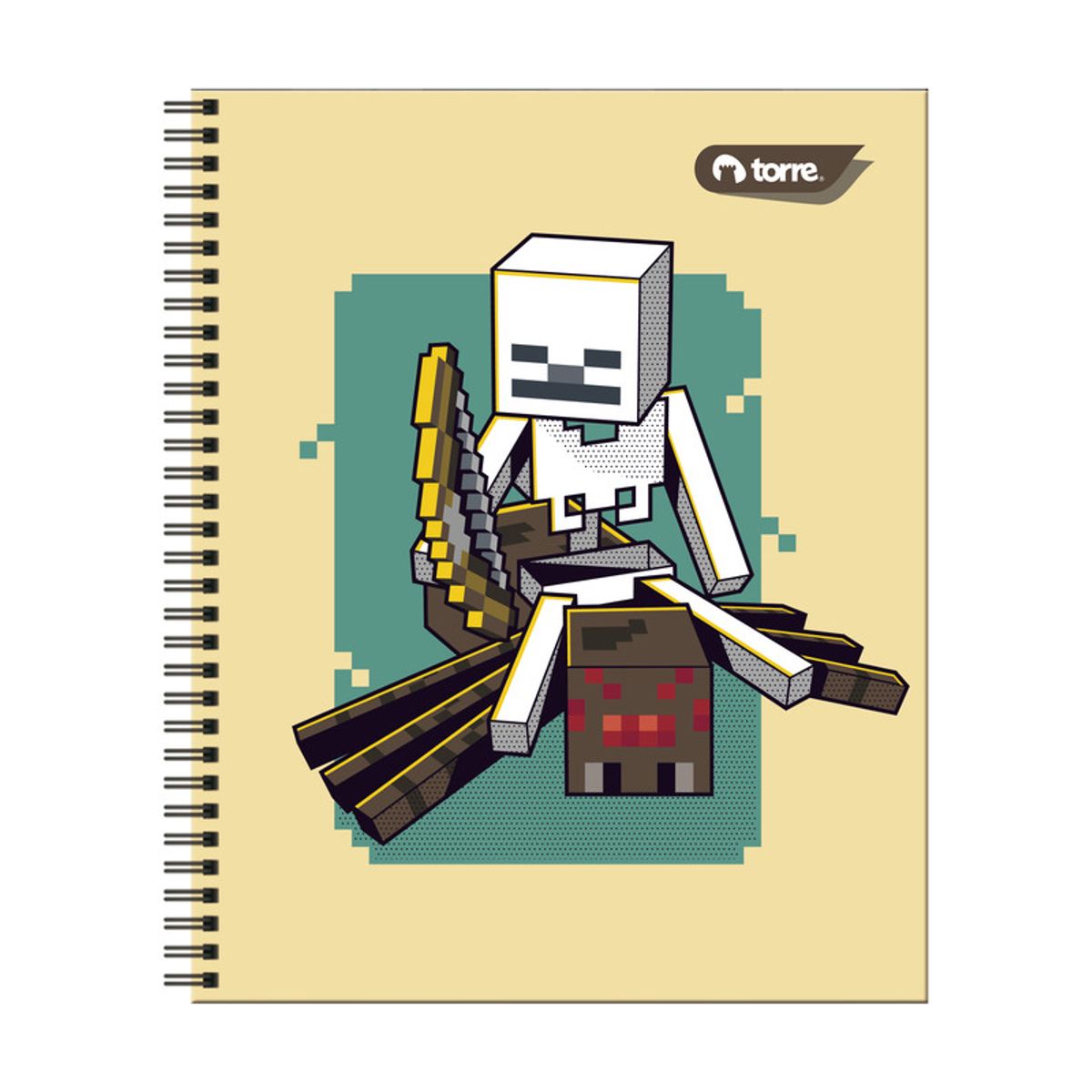TORRE - Cuad Univ Minecraft 7Mm 100 Hj Torre