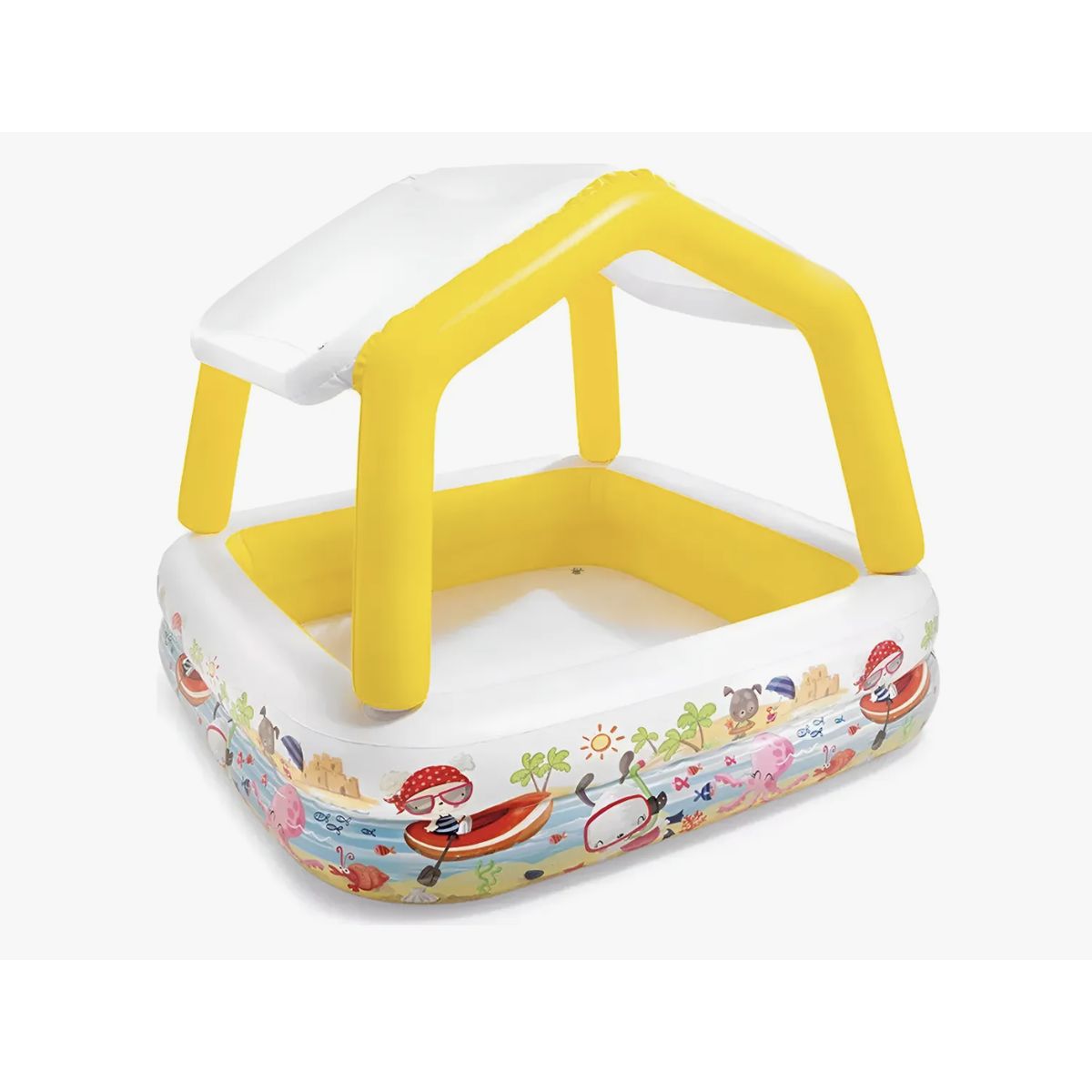 OKAY - Piscina Inflable Mundo Submarino Con Cubierta - Intex 57470