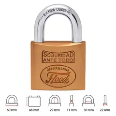 GENERICO - CANDADO X-1 MARCA FLOOD