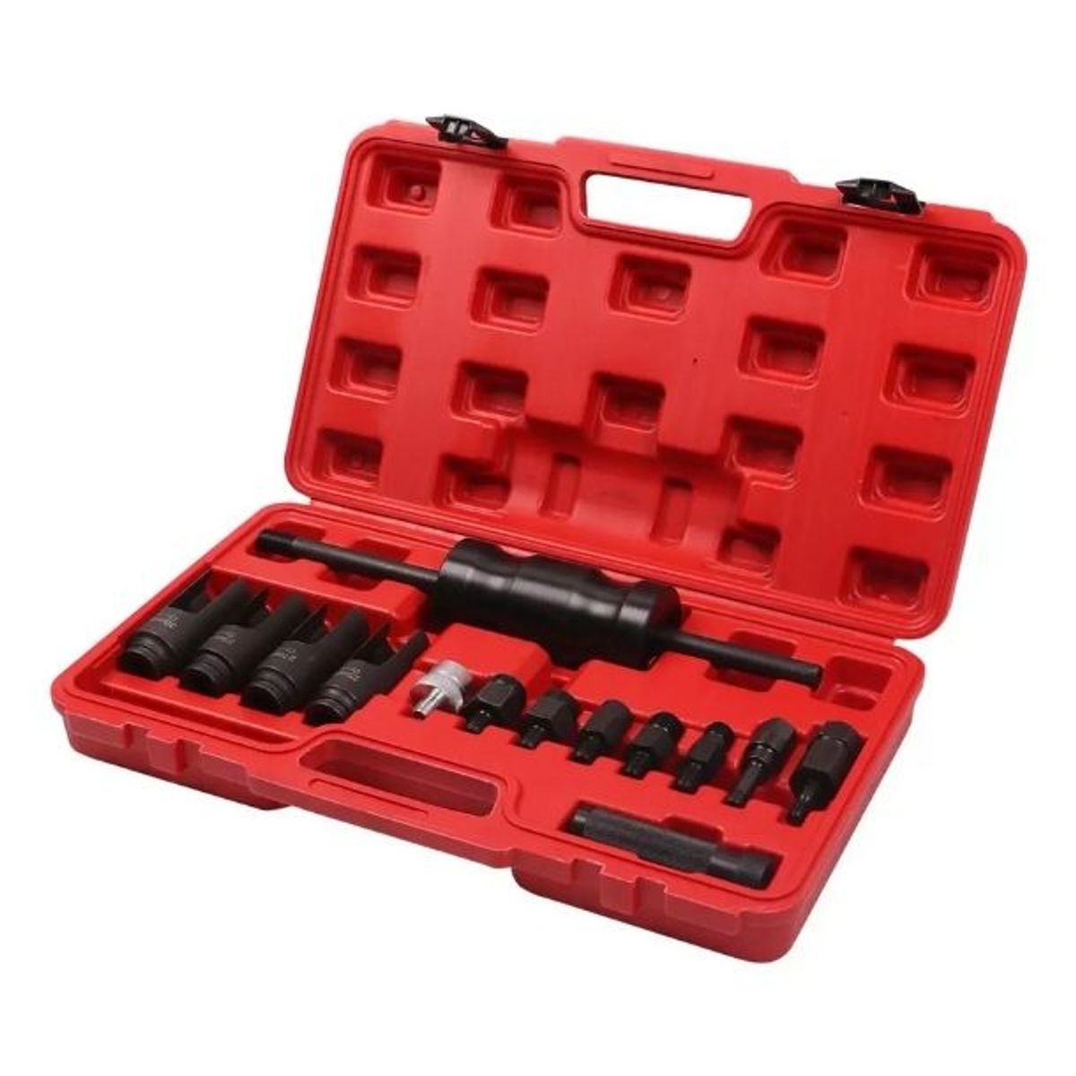 GENERICO - Kit Extractor Inyectores Dies Universal Profesional Polea 14pcs