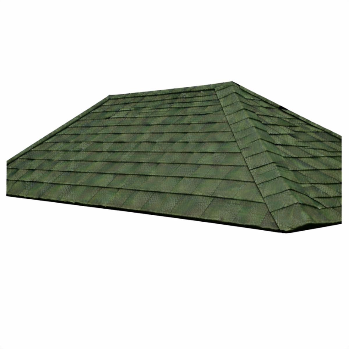 WORLD ACRYLIC - PINTURA - SELLO - IMPERMEABIZANTE - TEJAS ASFALTICA - TINETA 10L VERDE MUSGO