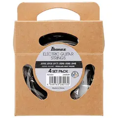 IBANEZ - Pack 4 Set Cuerdas Guitarra Eléctrica PIEGS61 - 10-46