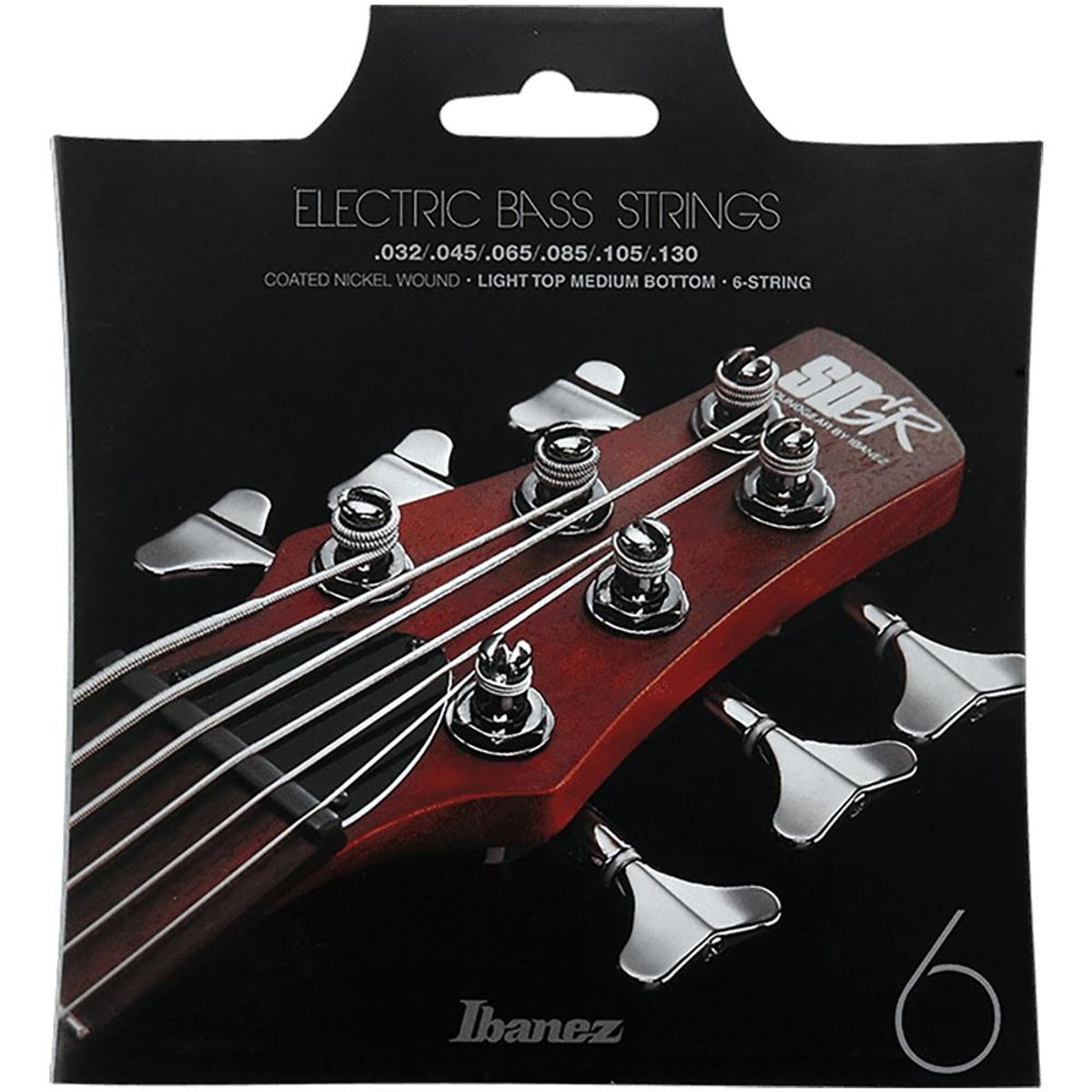IBANEZ - Set 6 Cuerdas Bajo Eléctrico Ibanez IEBS6C - 32-130