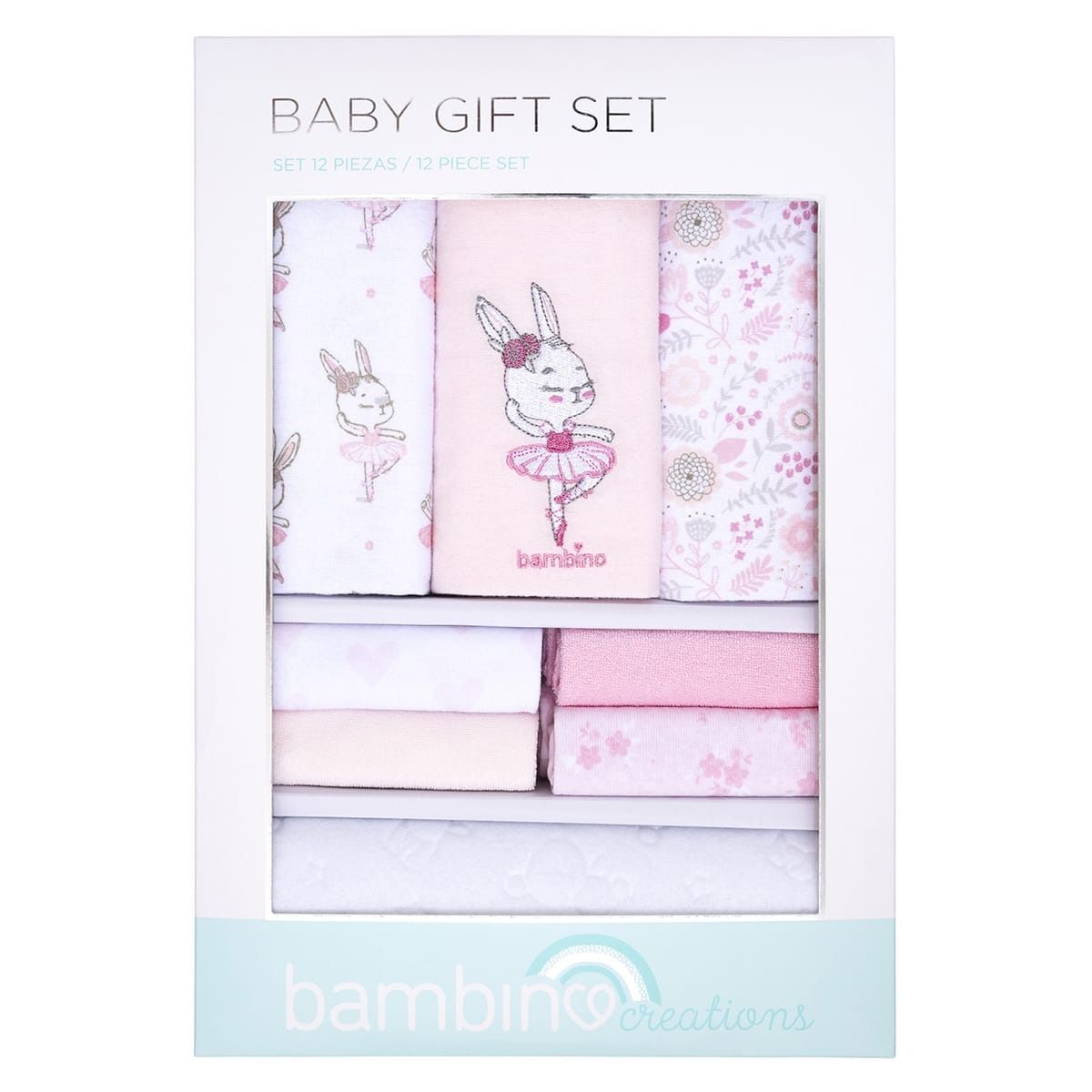 BAMBINO - Baby Gift Bambino Rosado Conejita Niña