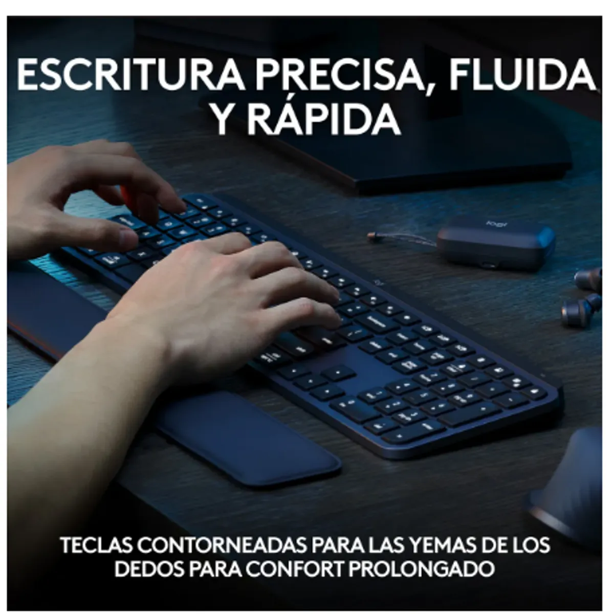 LOGITECH - Teclado Logitech Mx Keys S Color Grafito