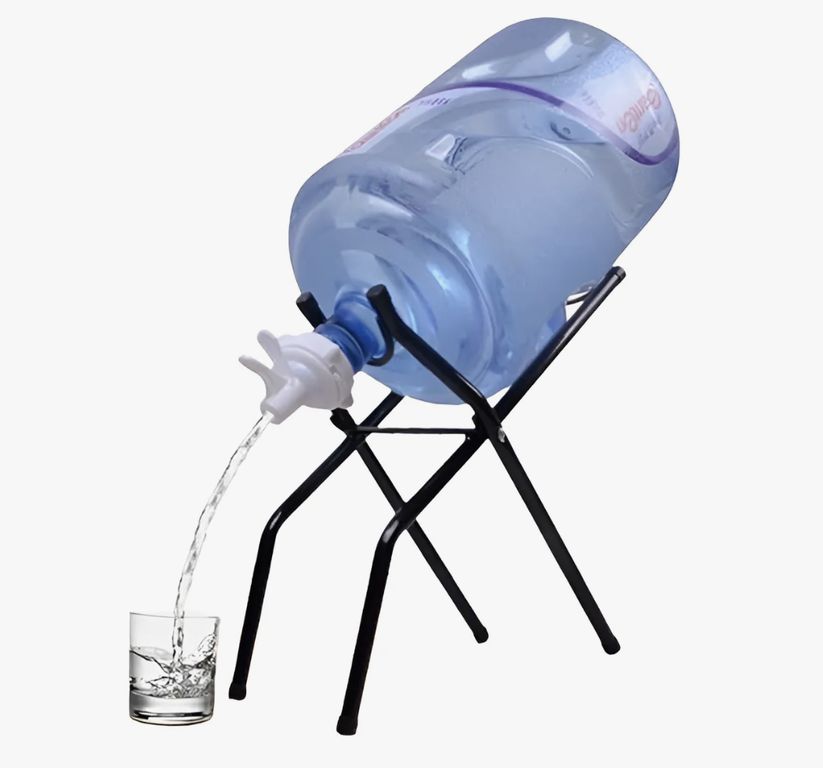 HD HOGAR SPA Soporte Botella De Agua Con Boquilla Para Bidón 20lts