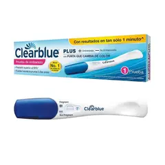 CLEARBLUE - Test De Embarazo Plus Prueba De Embarazo En Tira Reactiva