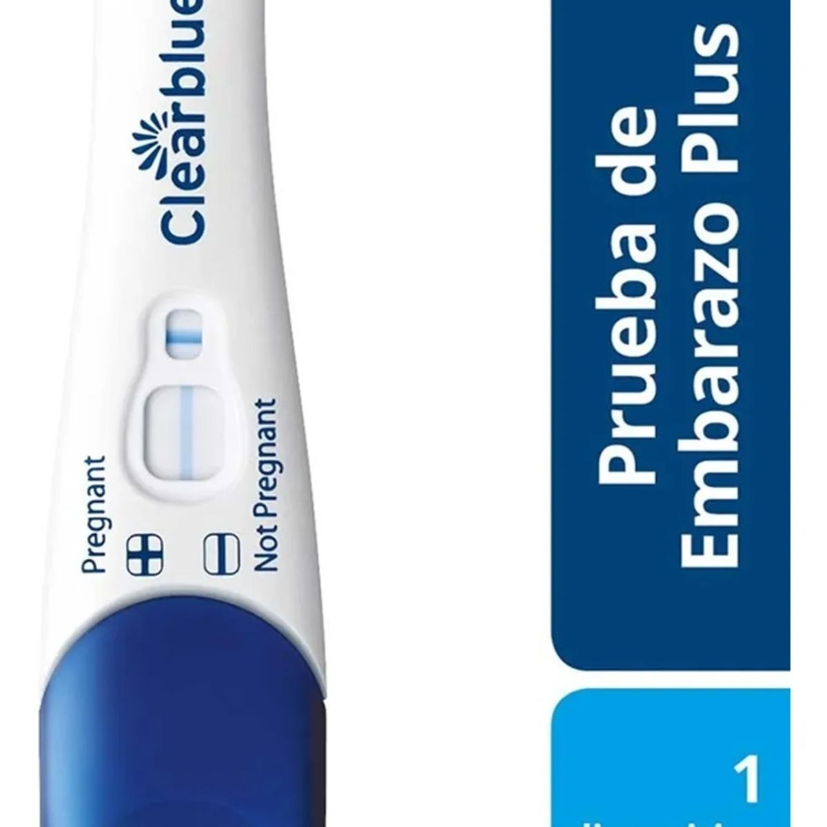 CLEARBLUE - Test De Embarazo Clearblue Plus Prueba De Embarazo En Tira Reactiva