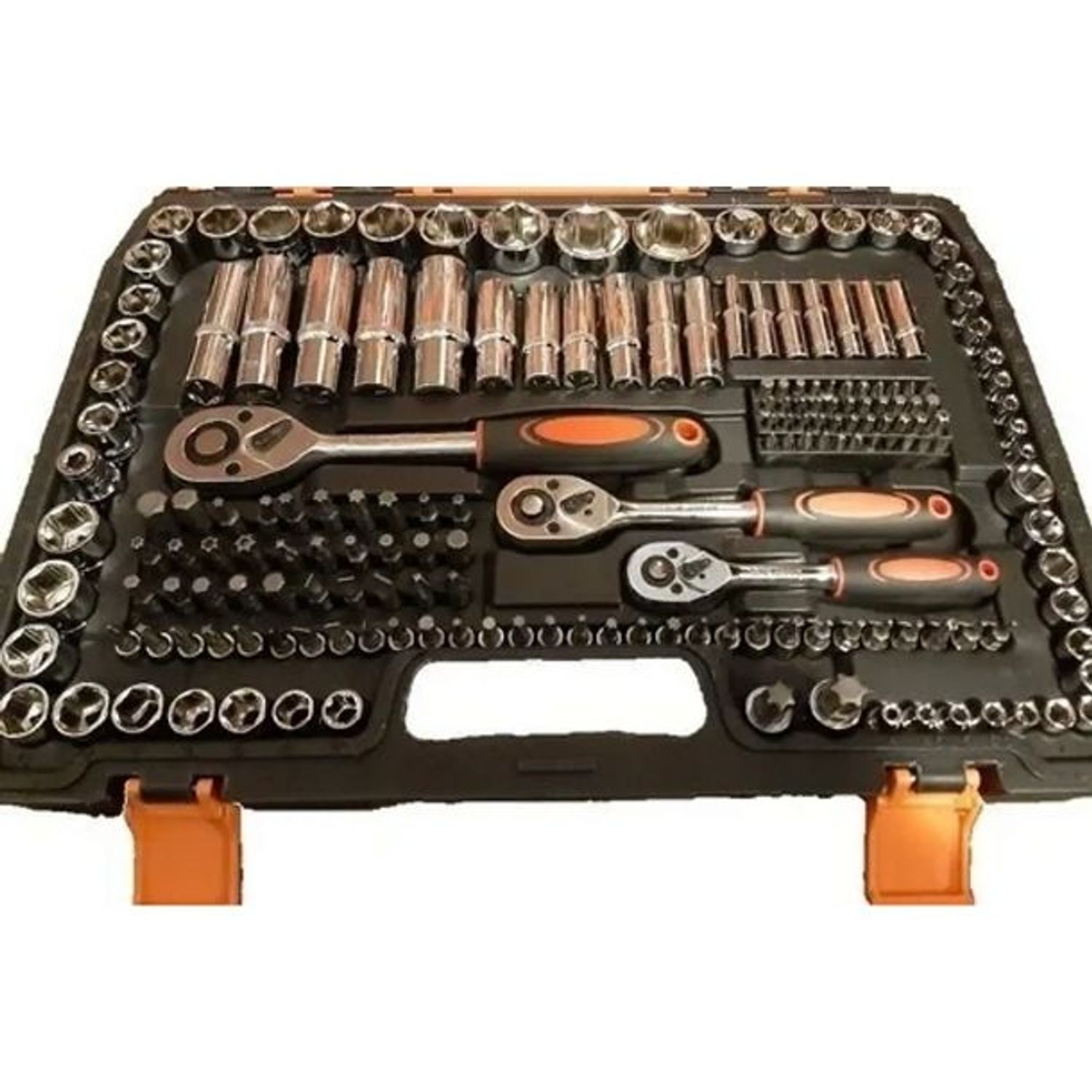 GENERICO Caja Herramientas Set Kit Juego Dados Chicharra Llaves