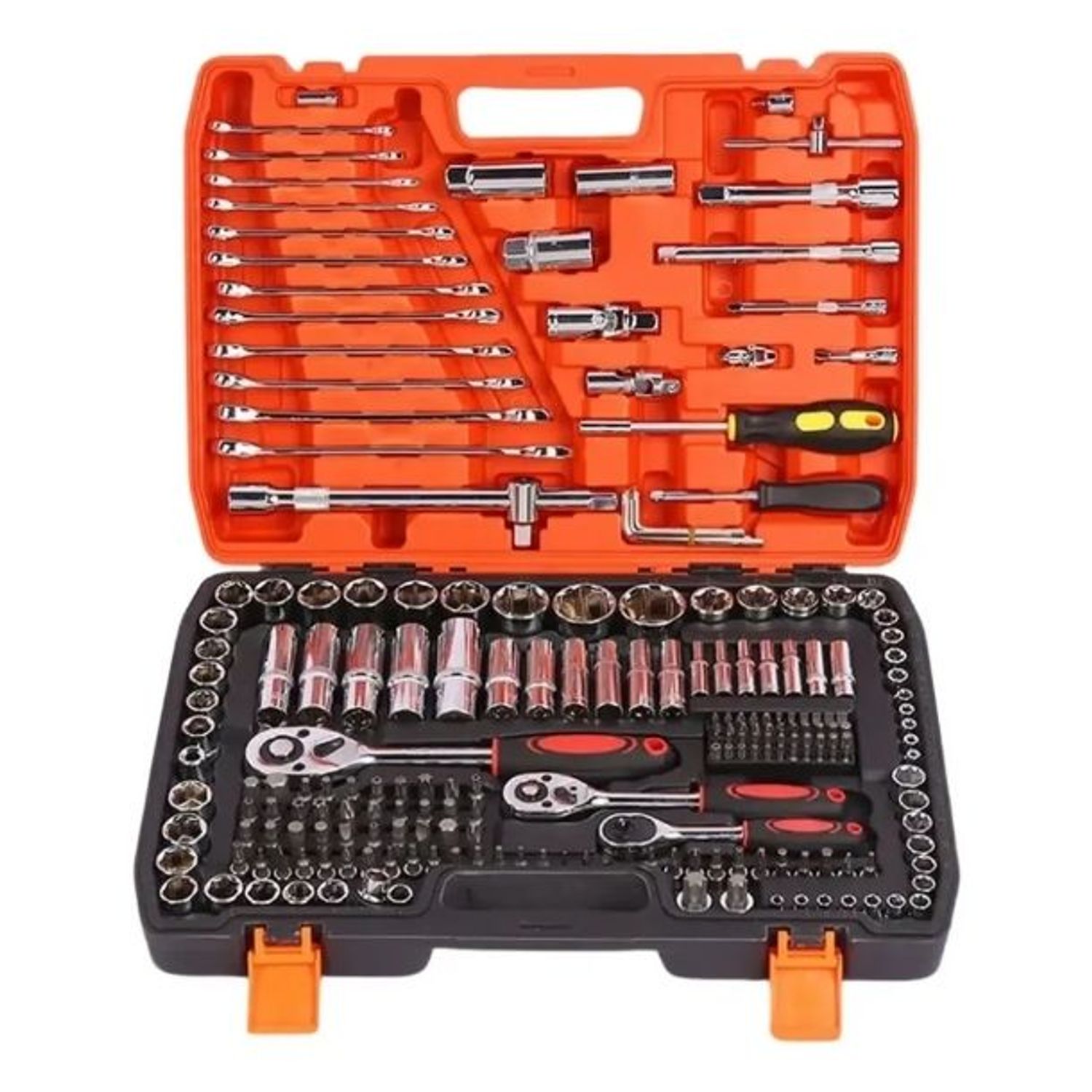 GENERICO Caja Herramientas Set Kit Juego Dados Chicharra Llaves