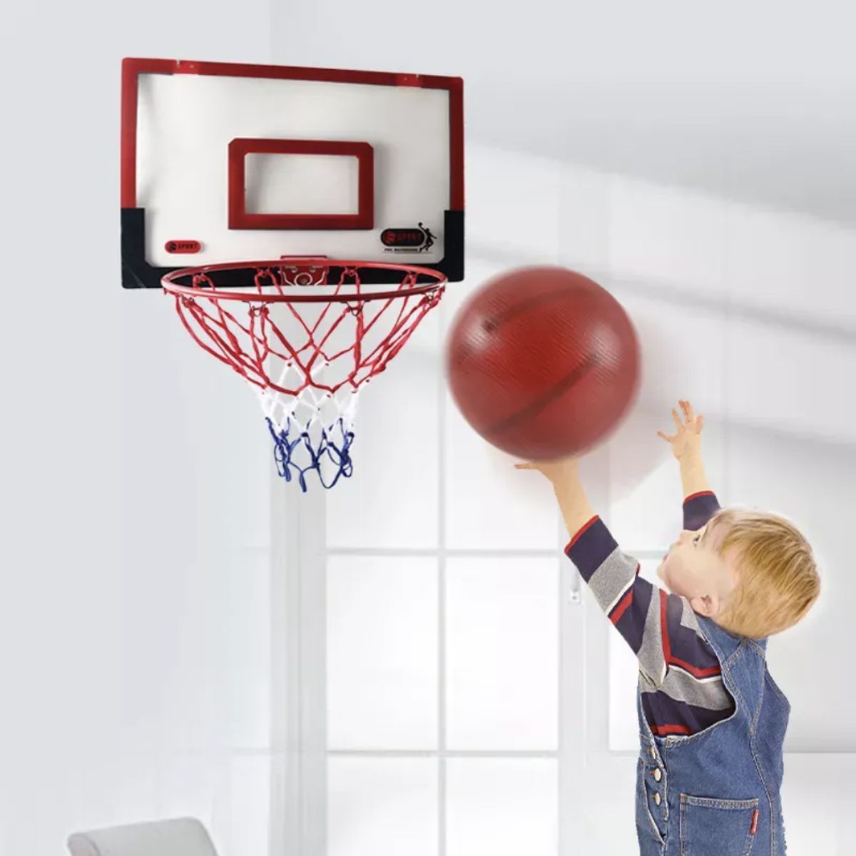 OKAY - Tablero De Basquetball Con Aro Y Pelota Tablero Para Niños