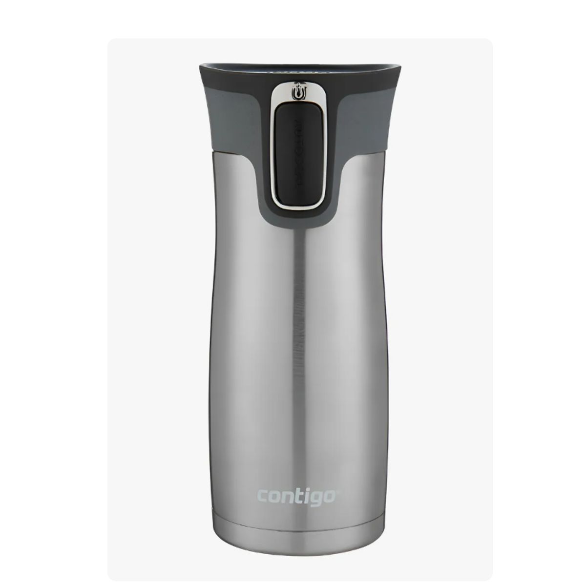 CONTIGO - Vaso Térmico Contigo Mug Westloop 473 Ml 16 Oz Color Plateado Liso Autoseal