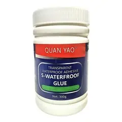 WATERPROOF - Pack de 3 Sellador Adhesivo Impermeable Transparente Tapa Gotera 300