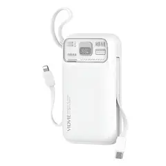 GENERICO - Power Bank 20.000mah 2 En 1 Vidvie Pb7005